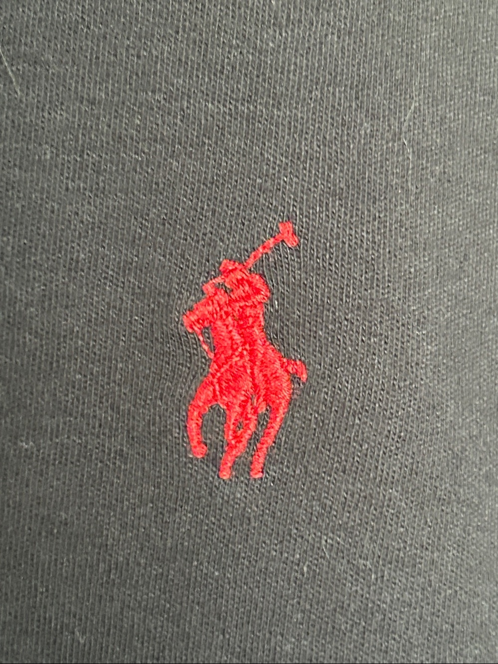 Polo by Ralph Lauren Black Polo Size Medium - Picture 4 of 5